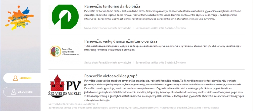 PVVG yra akredituota projekte „Atrask save“