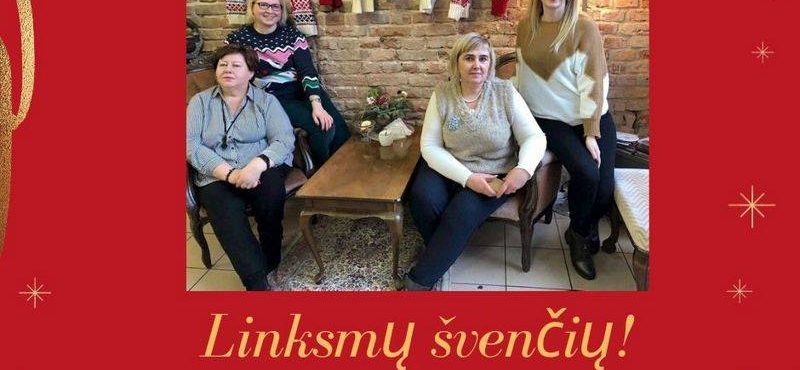 Gražių švenčių ir laimingų Naujųjų metų!