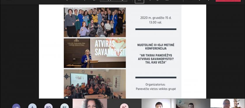 III-ioji metinė konferencija-diskusija “Ar tikrai Panevėžys atviras savanorystei? Tai, kas veža”
